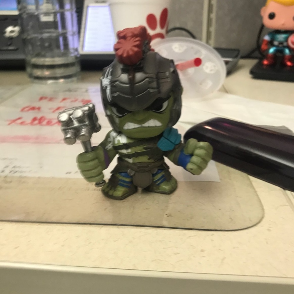 Hulk mini bobble head